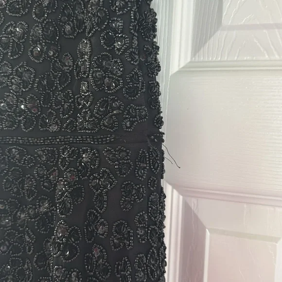 NWT Mac Duggal Floral Beaded Sheath Dress - Picture 10 of 11